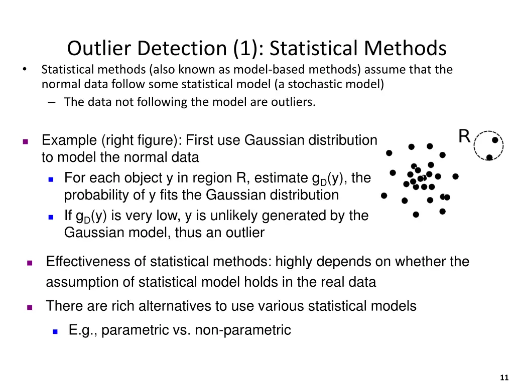 outlier detection 1 statistical methods