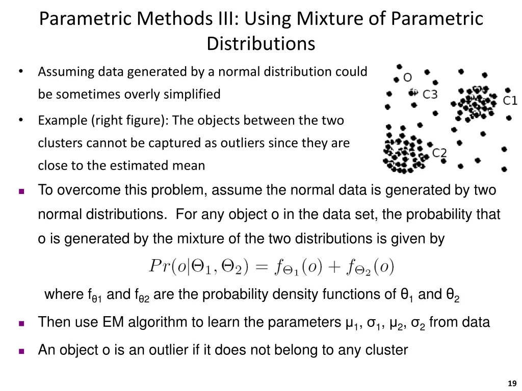 parametric methods iii using mixture