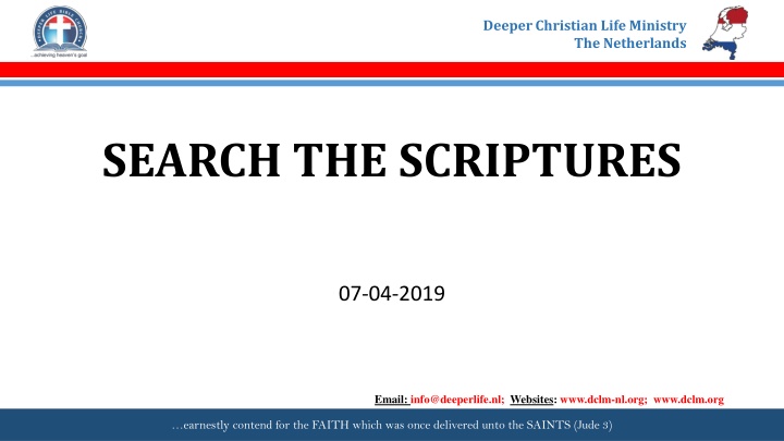 deeper christian life ministry the netherlands