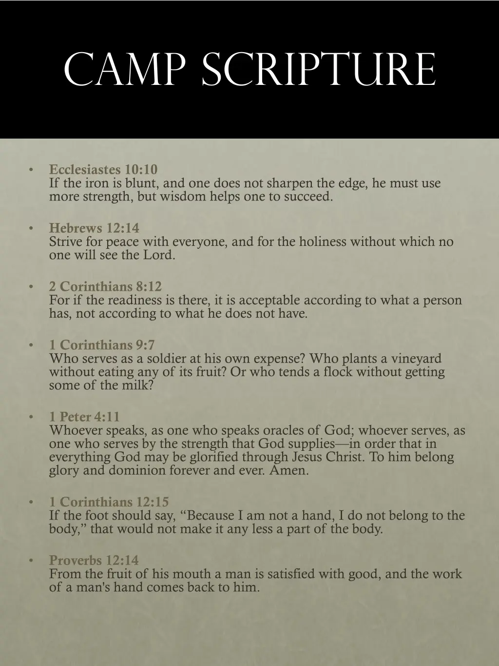 camp scripture 2