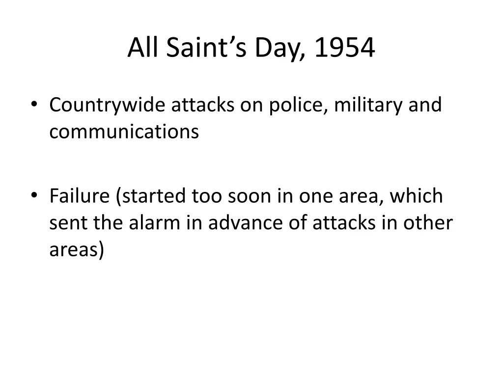 all saint s day 1954