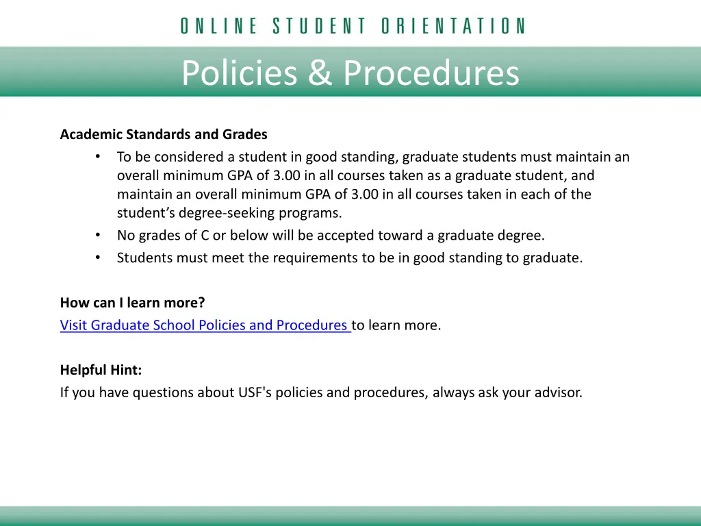 policies procedures 2