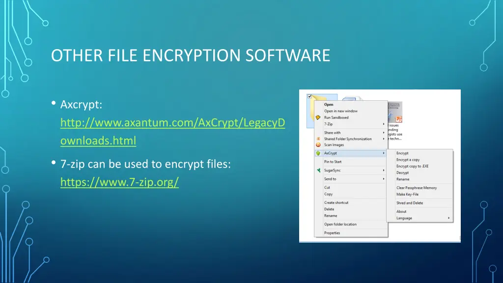 other file encryption software