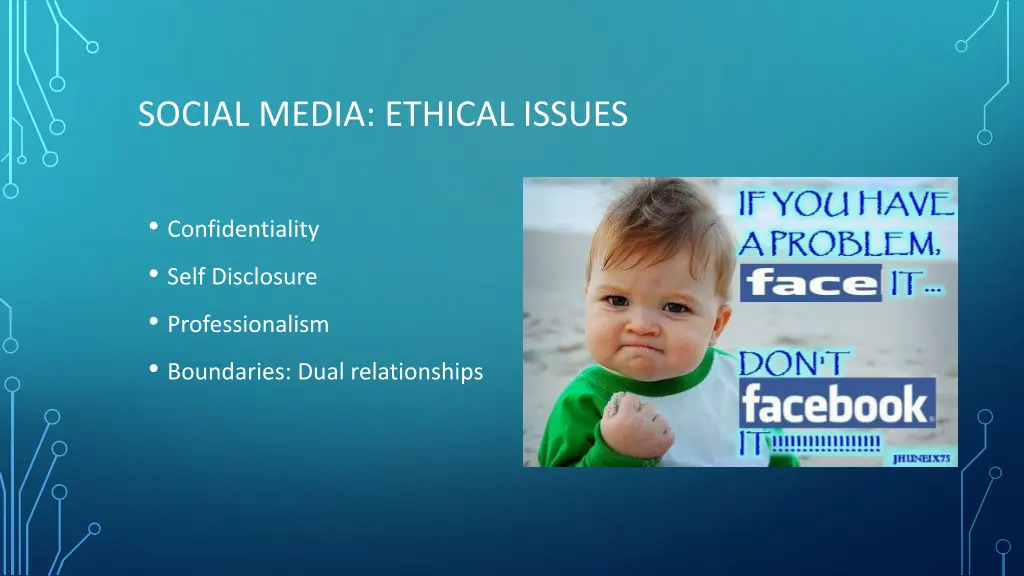 social media ethical issues