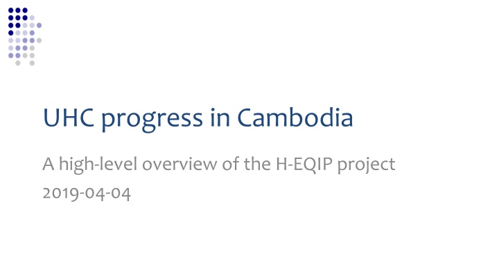 uhc progress in cambodia