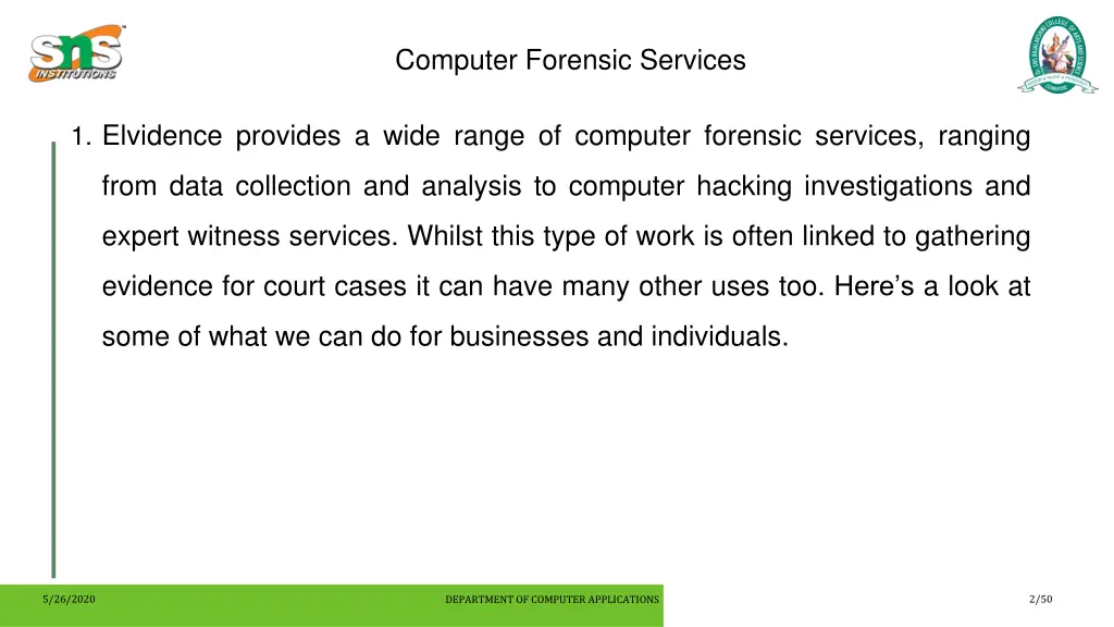 computer forensic services