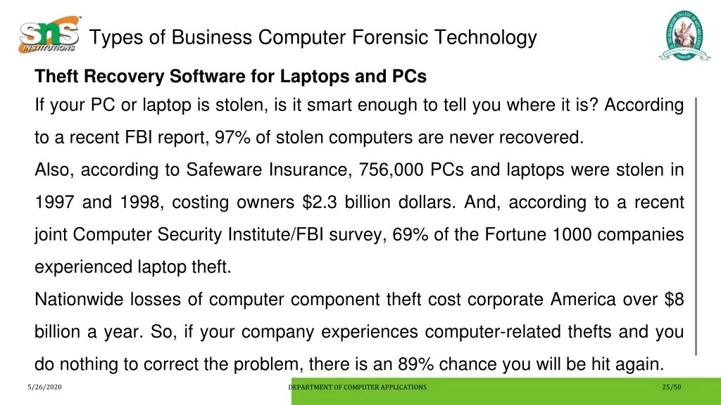 types of business computer forensic technology 3