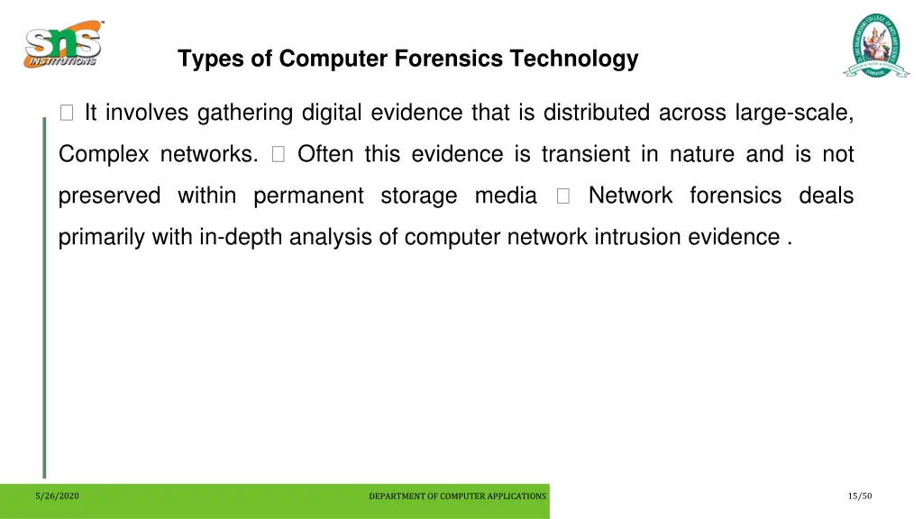 types of computer forensics technology 4