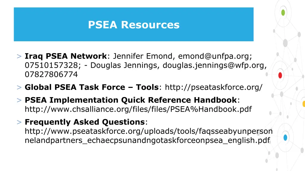 psea resources