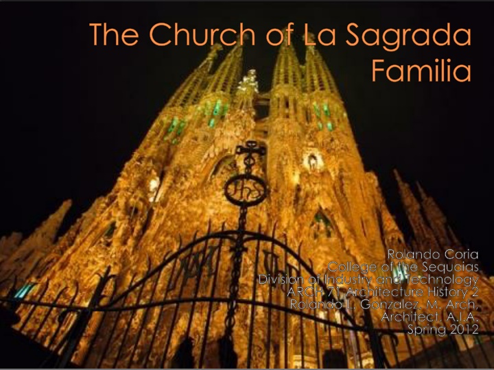 the church of la sagrada