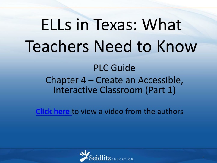 ells in texas what teachers need to know