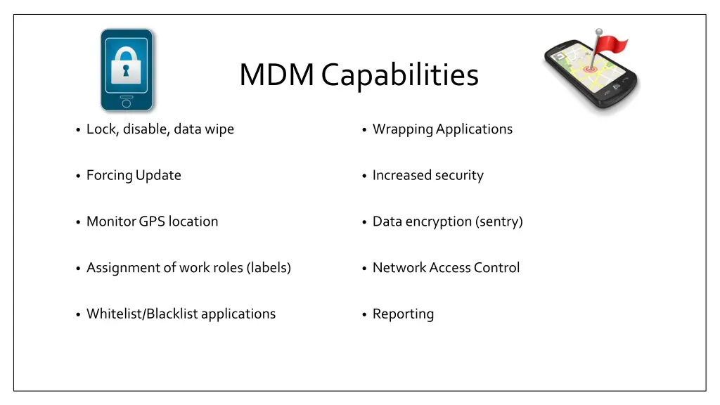 mdm capabilities