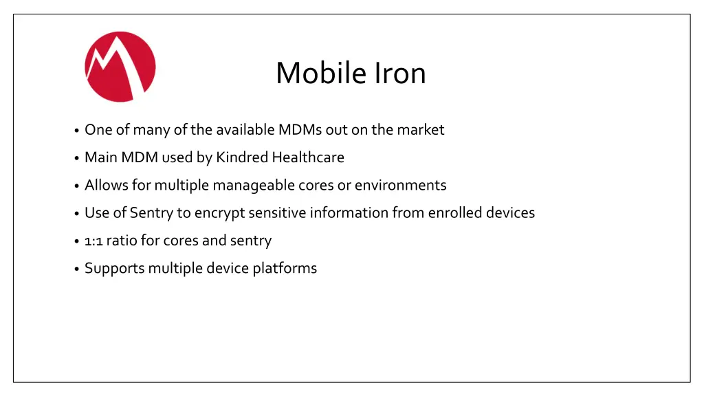 mobile iron