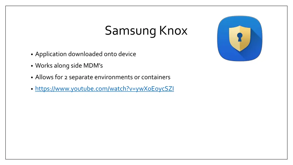 samsung knox