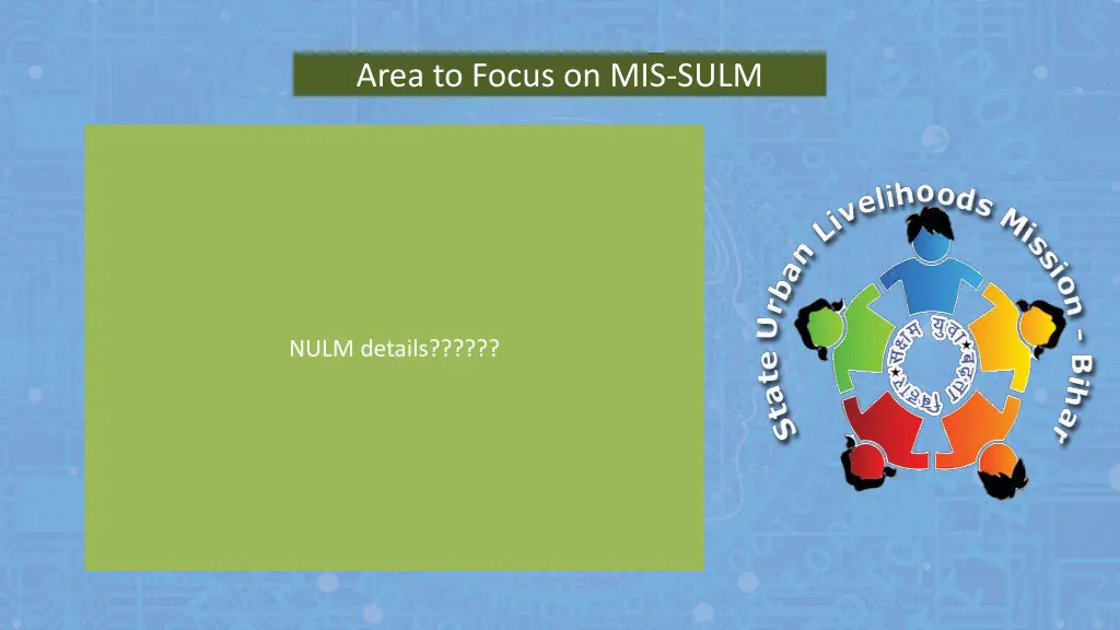 area to focus on mis sulm 1