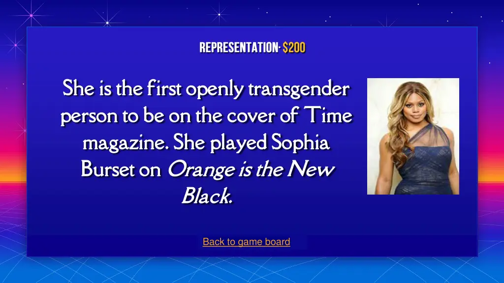 she is the first openly transgender