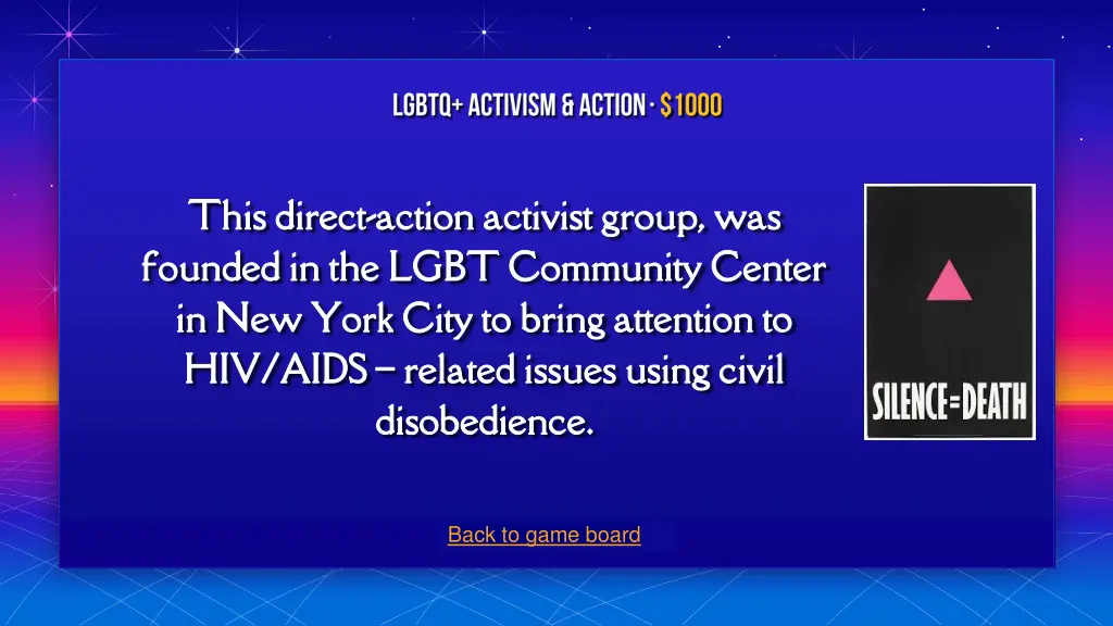 this direct this direct action activist group