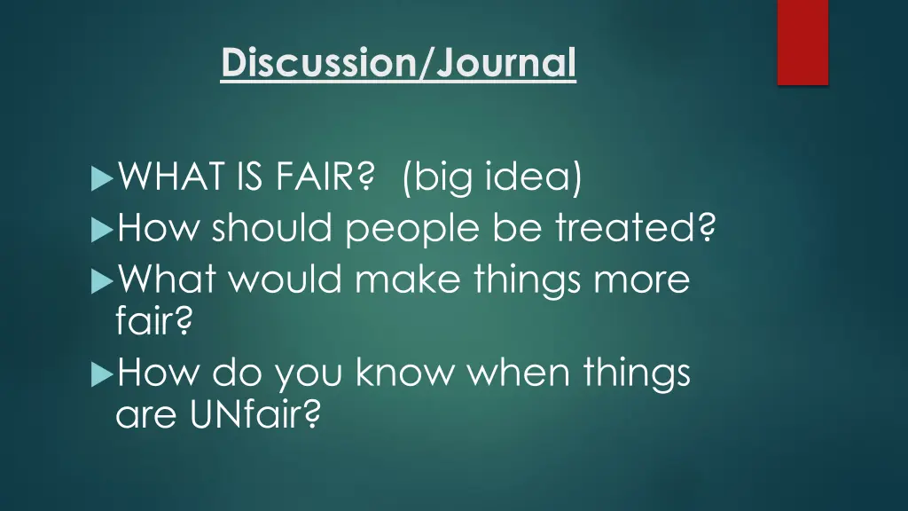 discussion journal