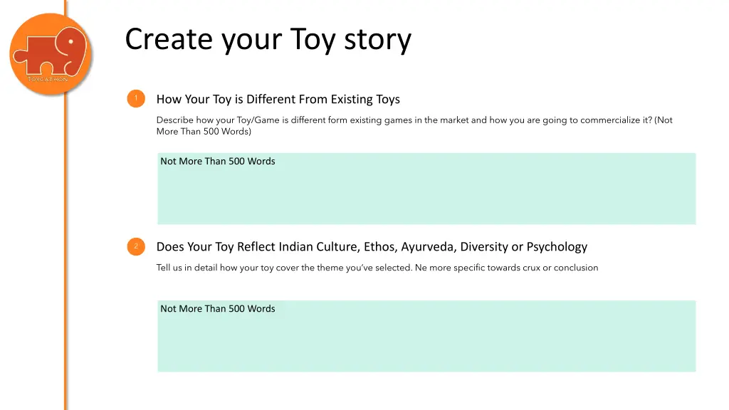 create your toy story