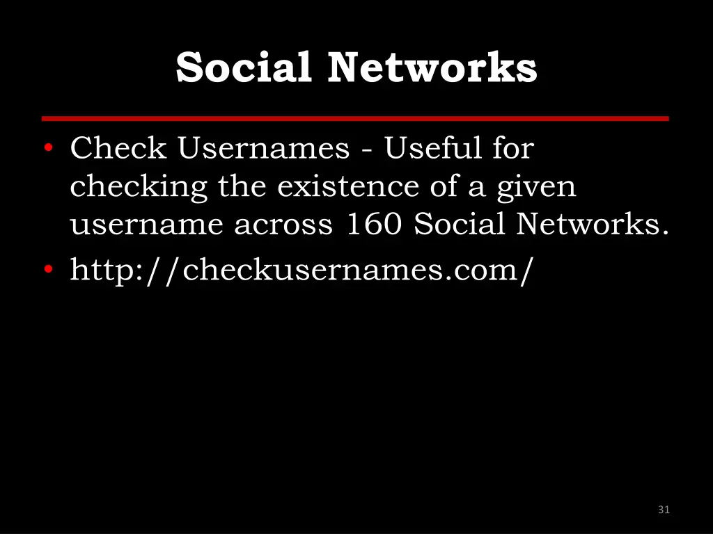 social networks