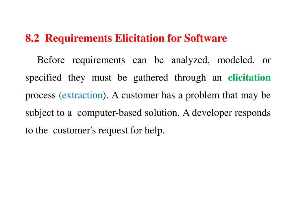 8 2 requirements elicitation for software