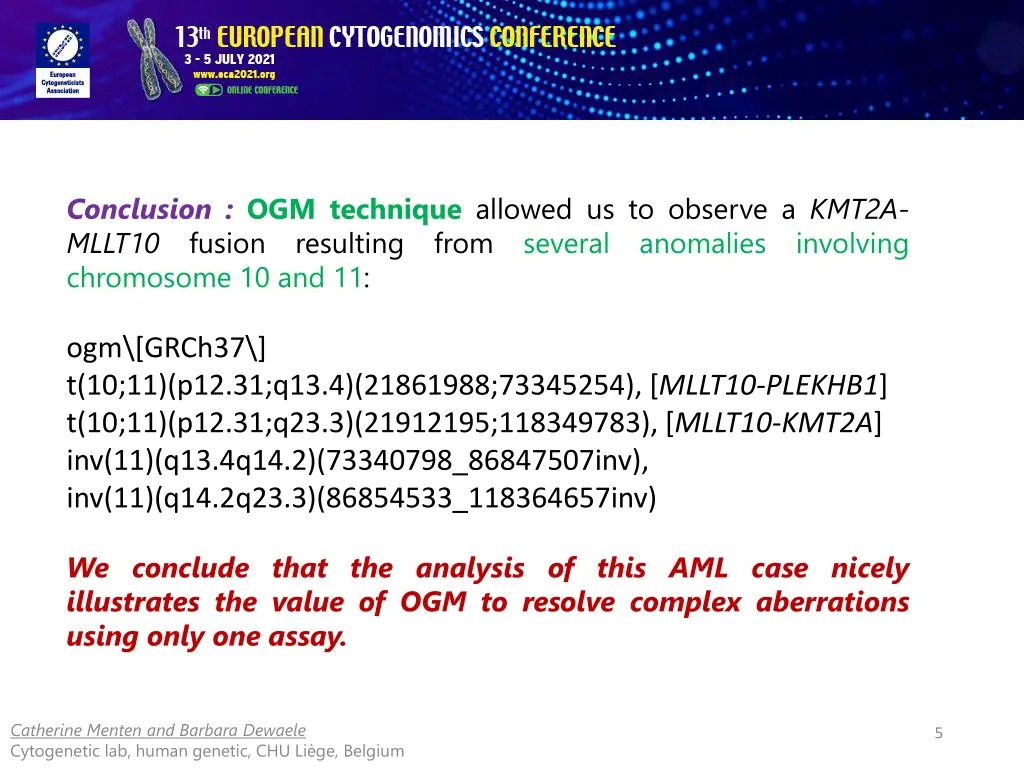 conclusion ogm technique allowed us to observe