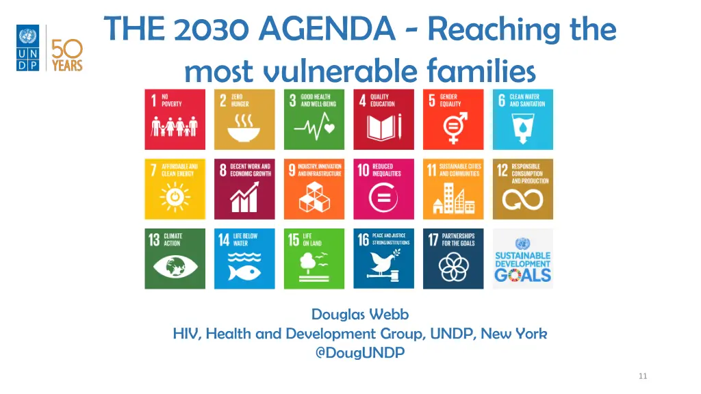 the 2030 agenda reaching the most vulnerable 1