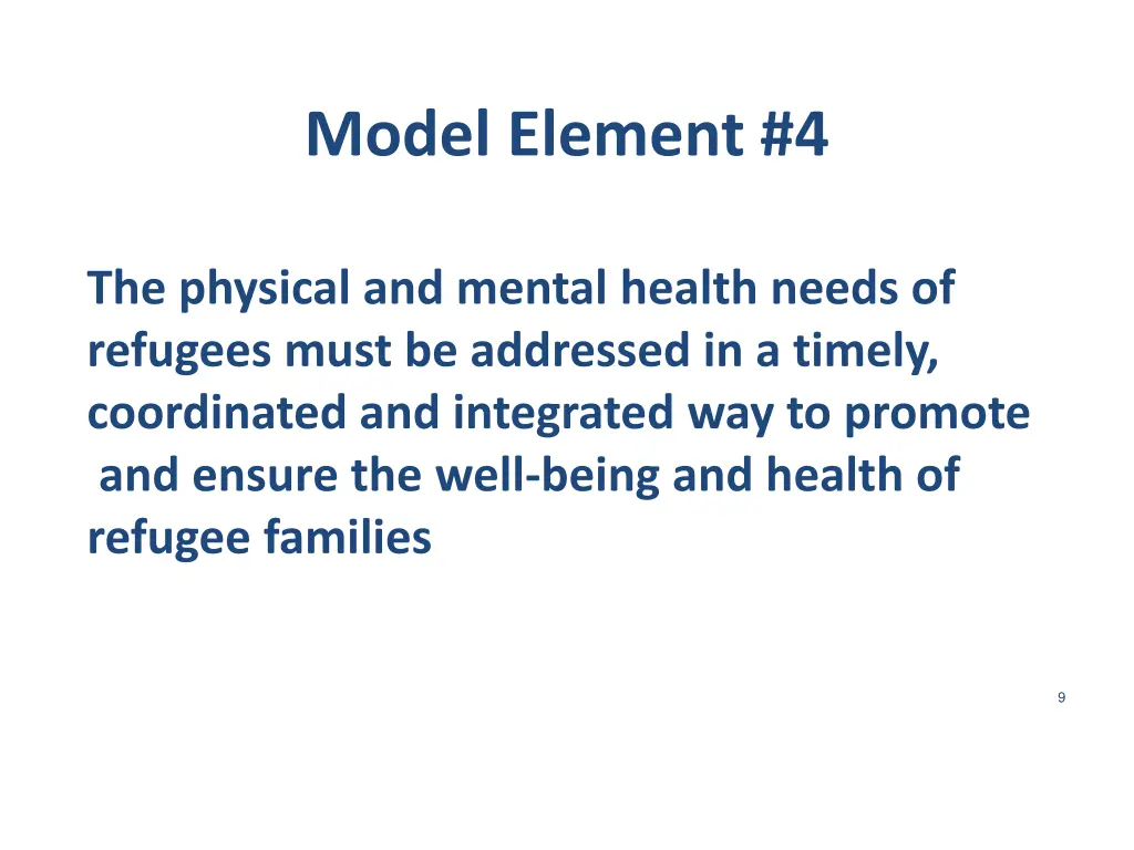 model element 4