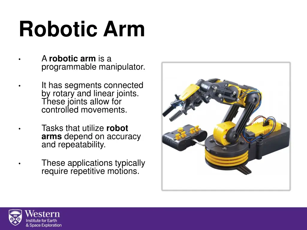 robotic arm