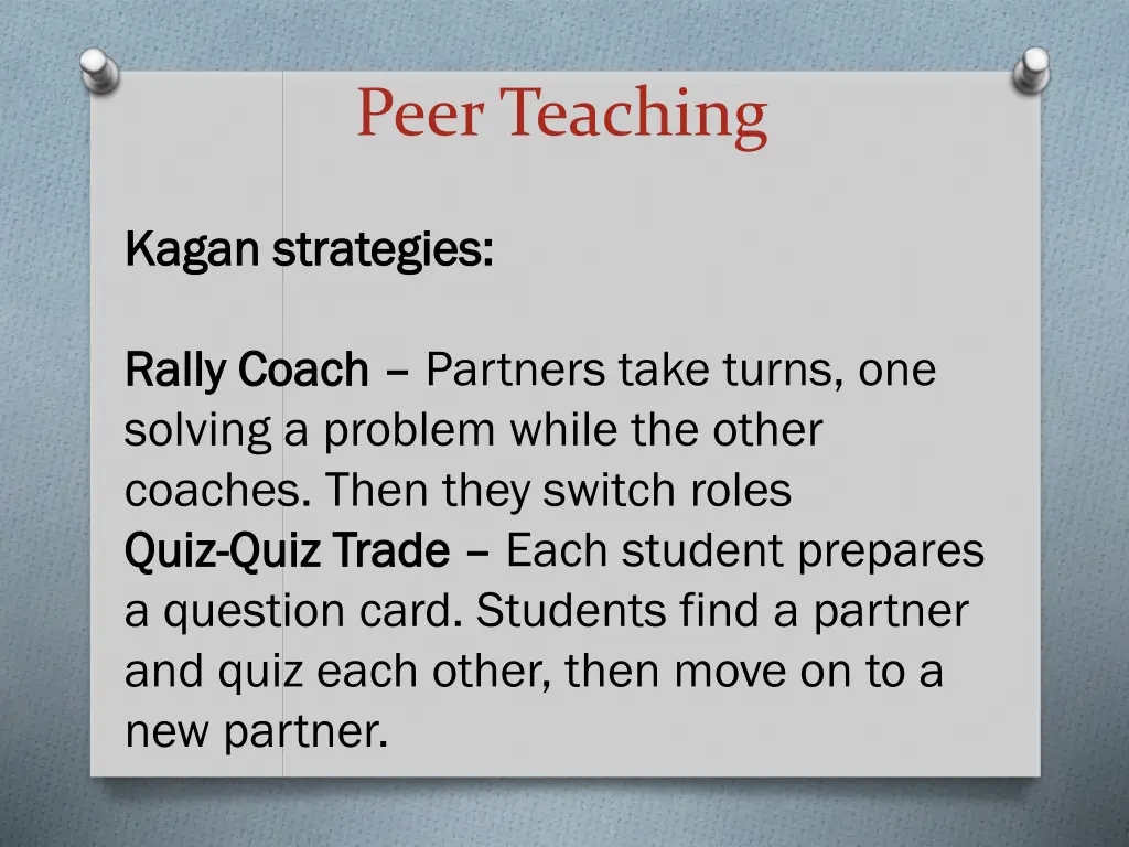 peer teaching 1