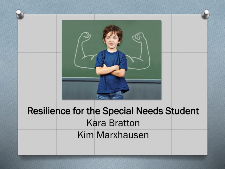 resilience for the special needs student