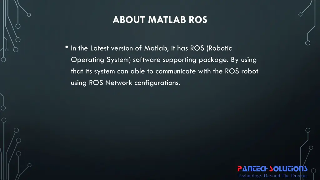 about matlab ros