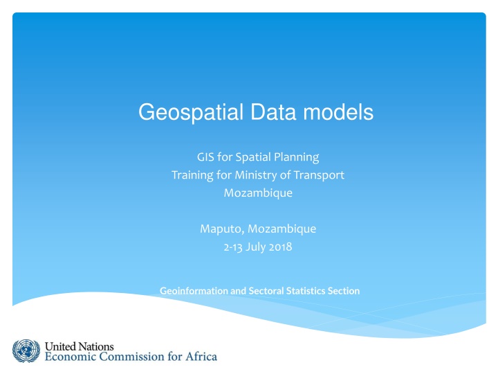 geospatial data models