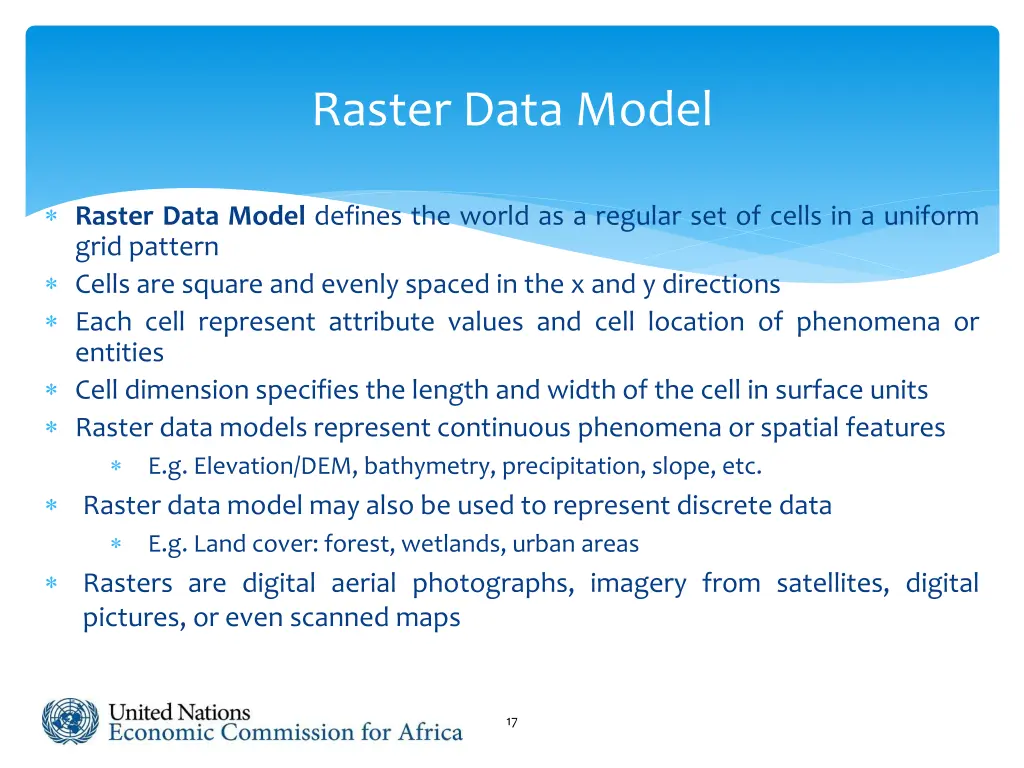 raster data model