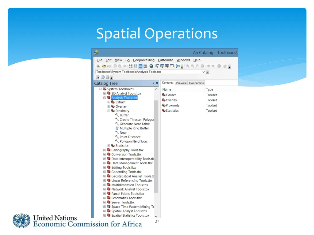 spatial operations 7