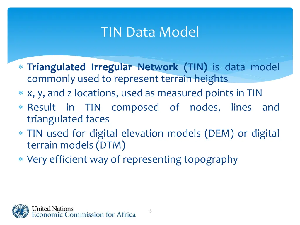 tin data model