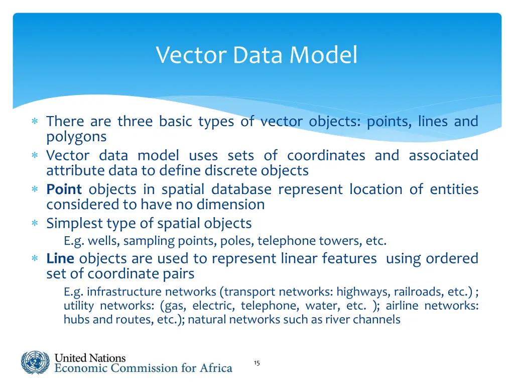 vector data model