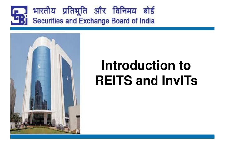 introduction to reits and invits