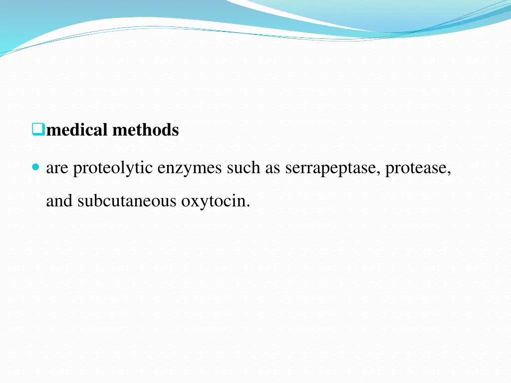 medical methods