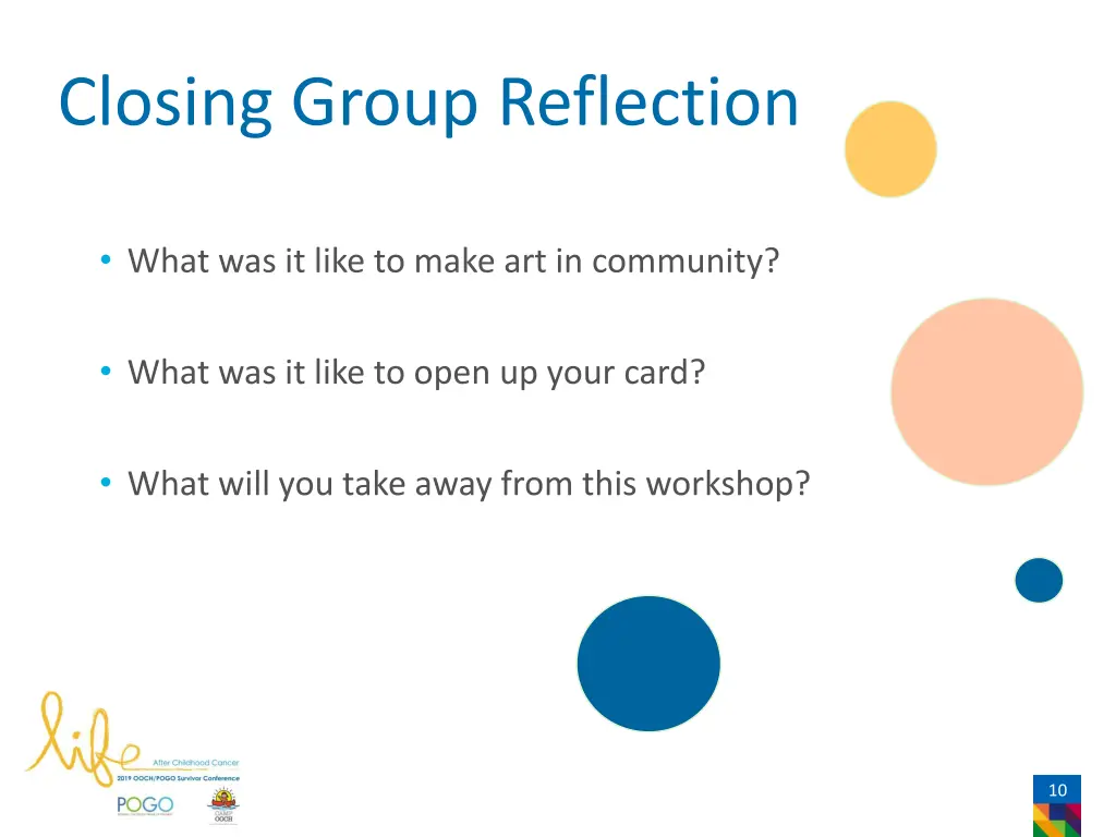 closing group reflection