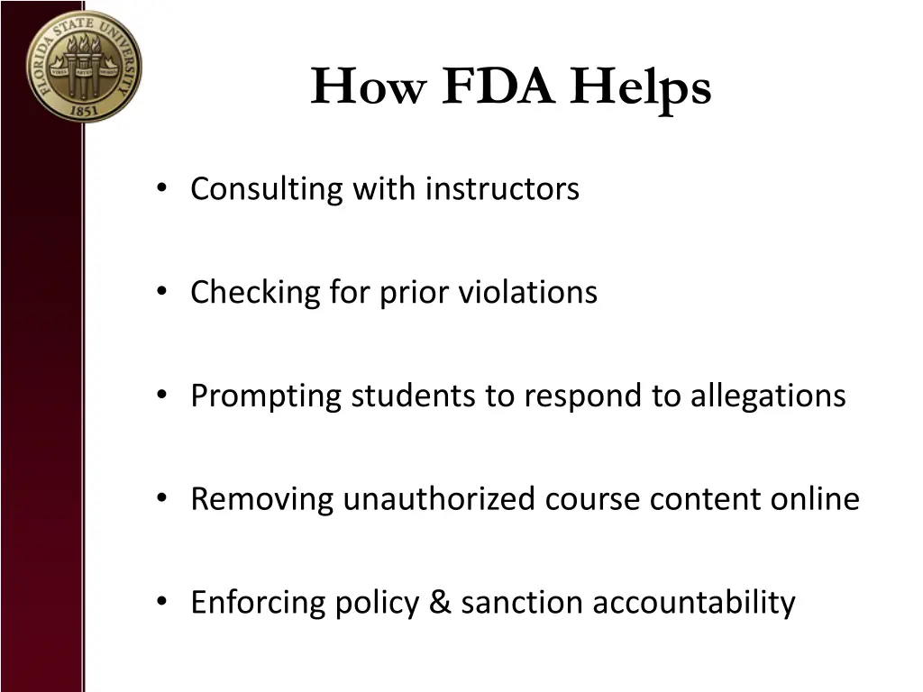 how fda helps