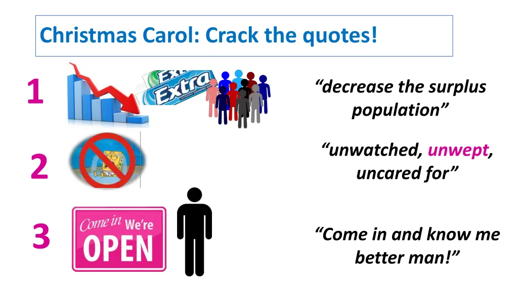 christmas carol crack the quotes