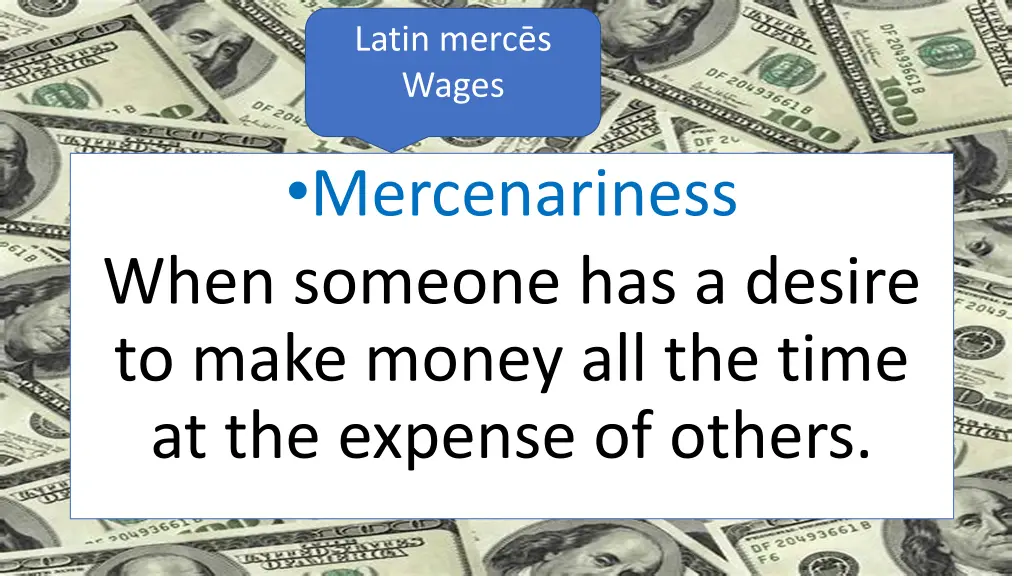 latin merc s wages