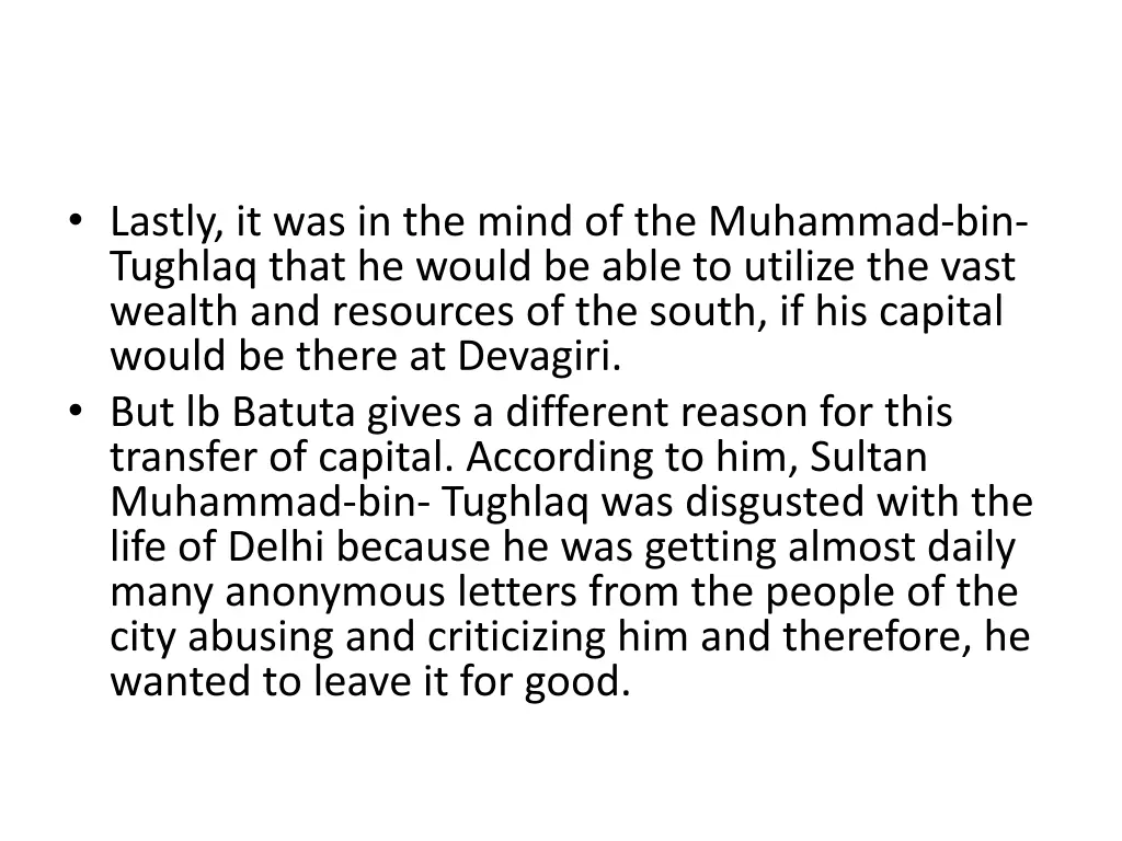 lastly it was in the mind of the muhammad