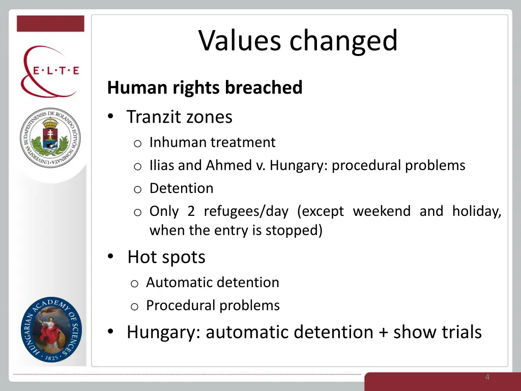 values changed 1