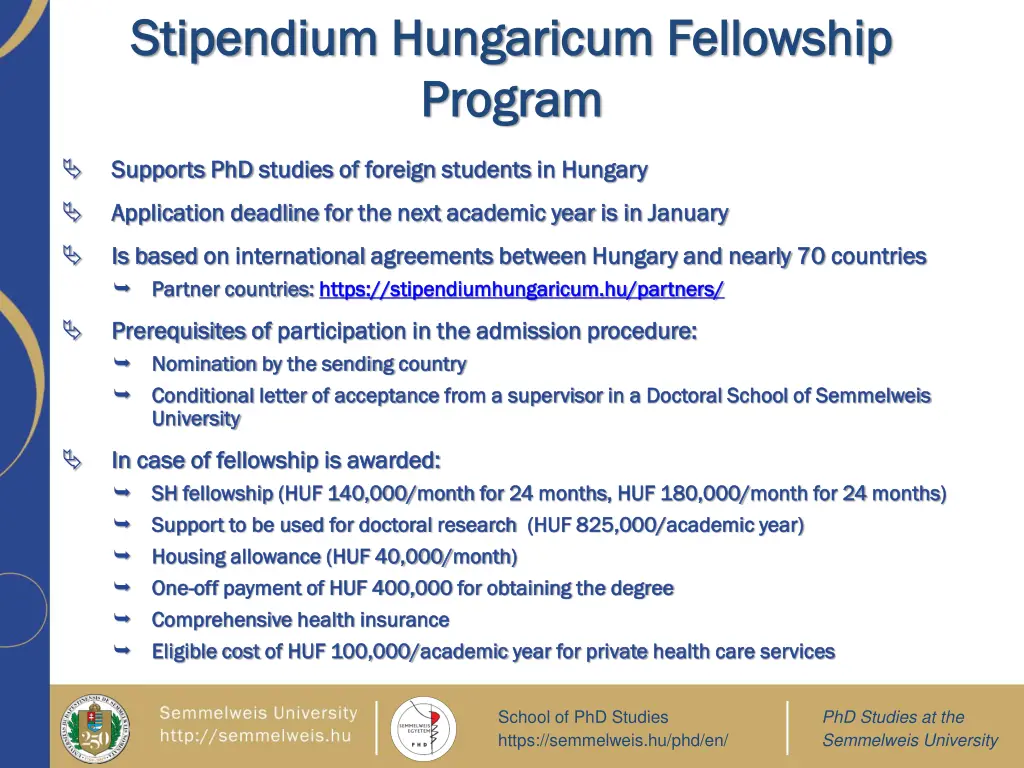 stipendium hungaricum stipendium hungaricum