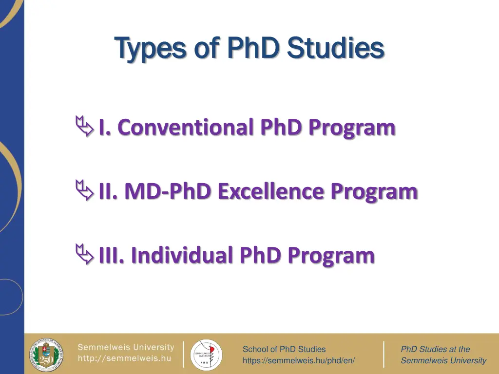 types types of phd of phd studies