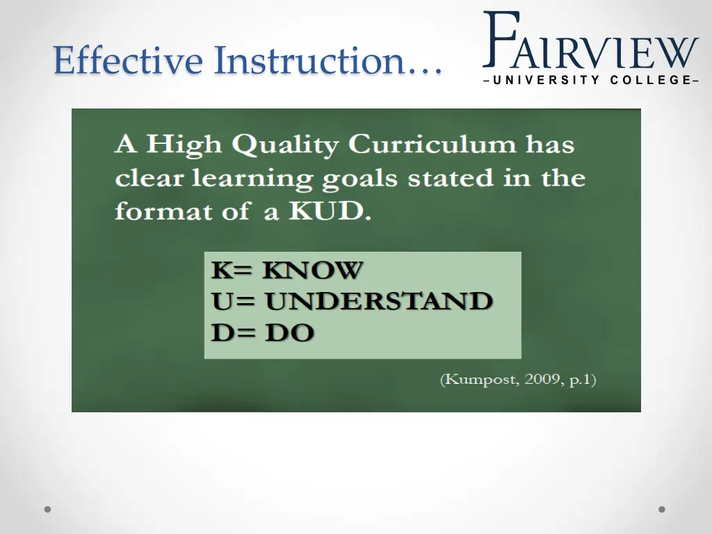 effective instruction 1