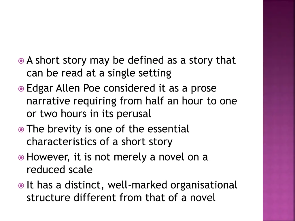 a short story may be defined as a story that