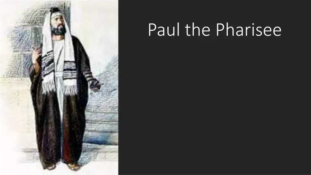 paul the pharisee